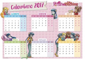 Calendario orizzontale